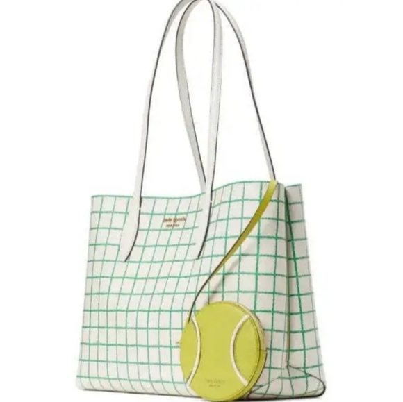 **BUNDLE** Kate Spade Tennis (Large Tote  & Wristlet, Zip-around Wallet) - Picture 2 of 16